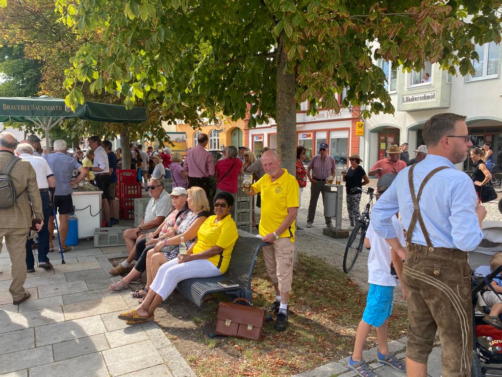 Einzug Dorfner Volksfest