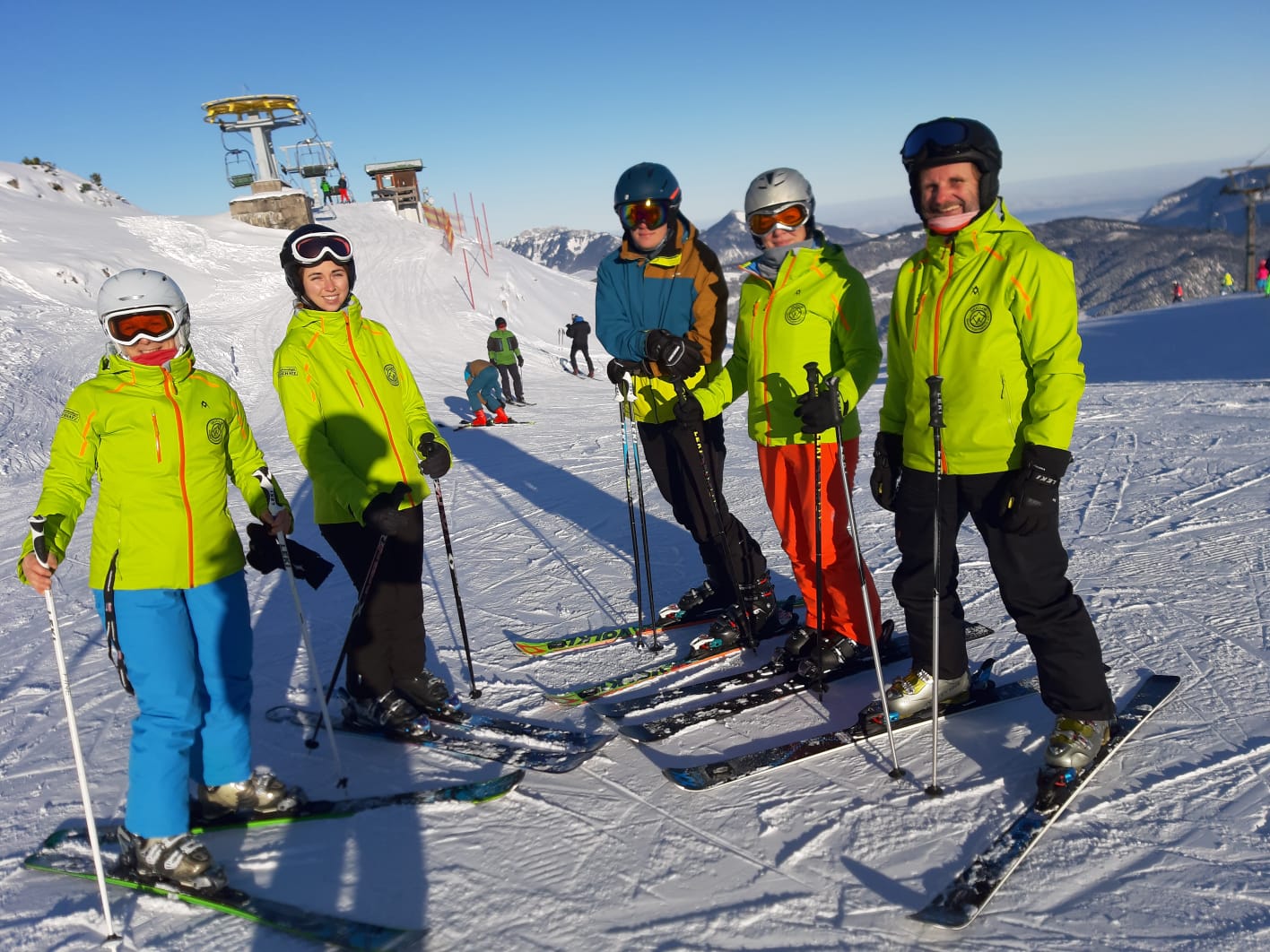 Skifahren in Loh