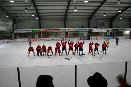 Bulls beim feiern